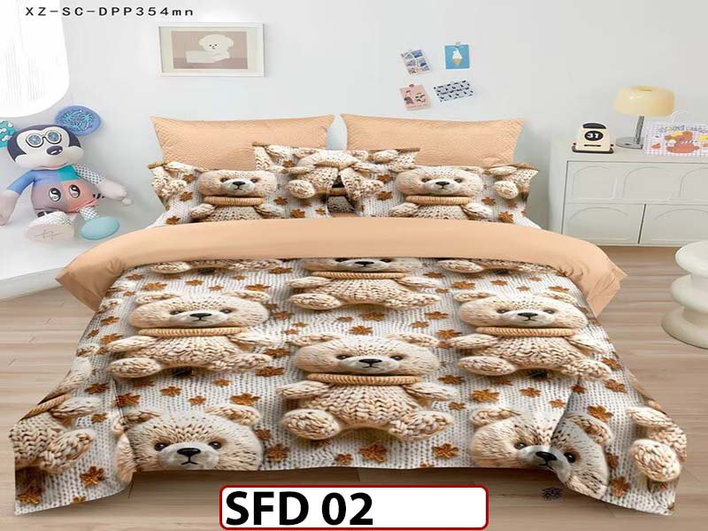 Lenjerie din Finet 5D cu 6 Piese fara Elastic - SFD 02