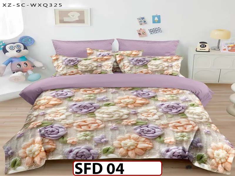 Lenjerie din Finet 5D cu 6 Piese fara Elastic - SFD 04