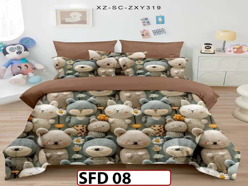 Lenjerie din Finet 5D cu 6 Piese fara Elastic - SFD 08