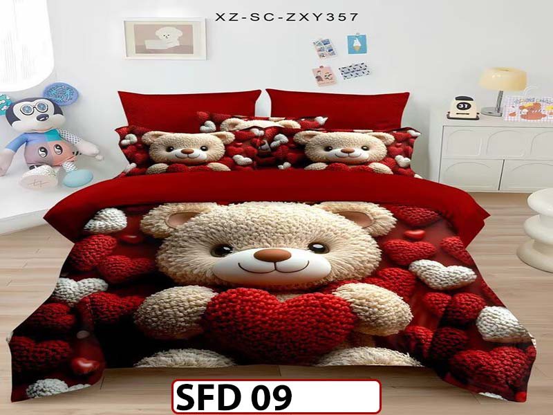 Lenjerie din Finet 5D cu 6 Piese fara Elastic - SFD 09