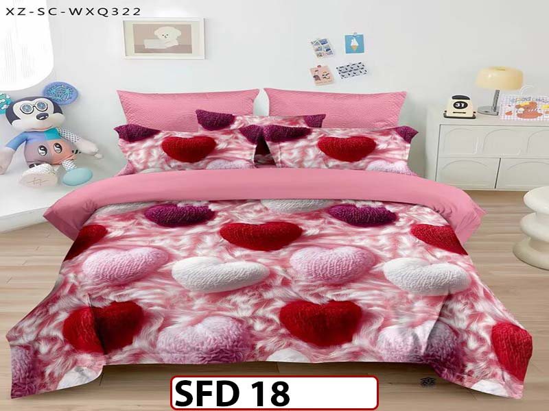 Lenjerie din Finet 5D cu 6 Piese fara Elastic - SFD 18