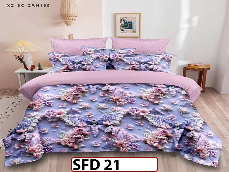 Lenjerie din Finet 5D cu 6 Piese fara Elastic - SFD 21