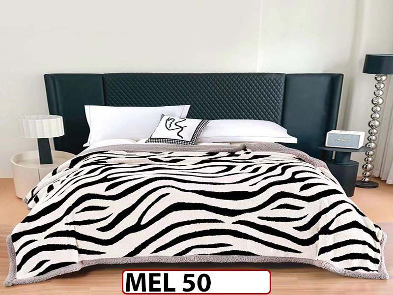 Patura Pufoasa Cocolino cu Blanita cu Fermoar 200x230cm - MEL 50