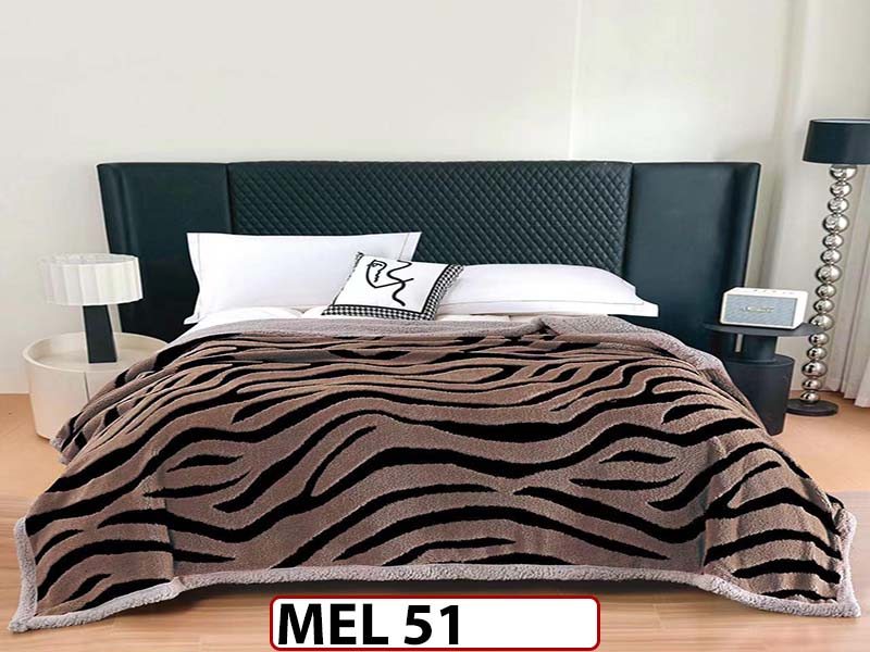 Patura Pufoasa Cocolino cu Blanita cu Fermoar 200x230cm - MEL 51