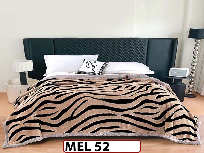 Patura Pufoasa Cocolino cu Blanita cu Fermoar 200x230cm - MEL 52