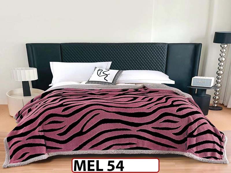 Patura Pufoasa Cocolino cu Blanita cu Fermoar 200x230cm - MEL 54