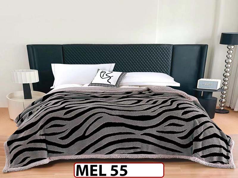 Patura Pufoasa Cocolino cu Blanita cu Fermoar 200x230cm - MEL 55