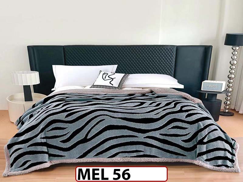 Patura Pufoasa Cocolino cu Blanita cu Fermoar 200x230cm - MEL 56