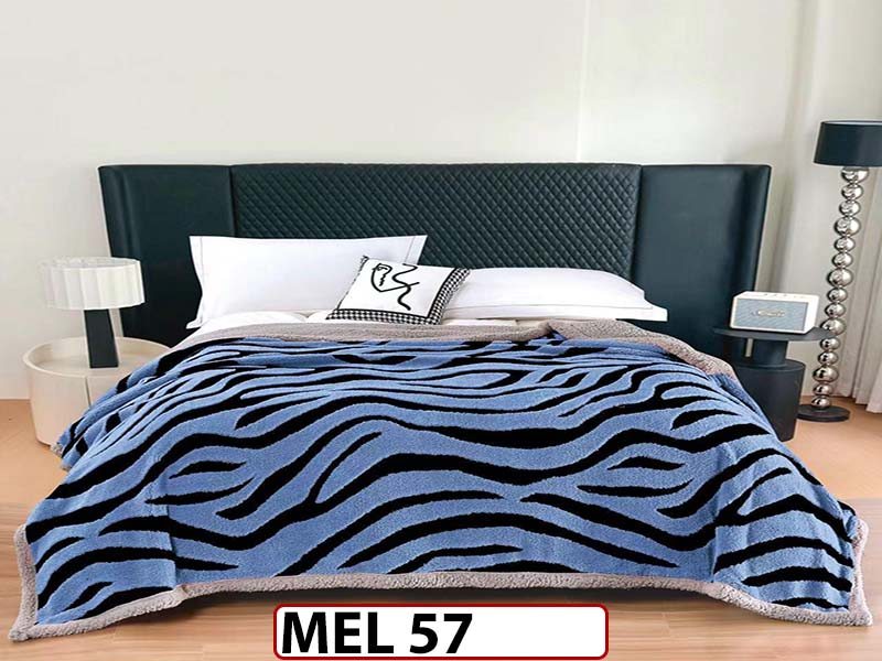 Patura Pufoasa Cocolino cu Blanita cu Fermoar 200x230cm - MEL 57
