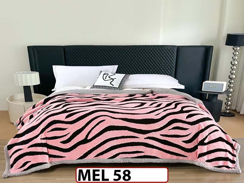 Patura Pufoasa Cocolino cu Blanita cu Fermoar 200x230cm - MEL 58