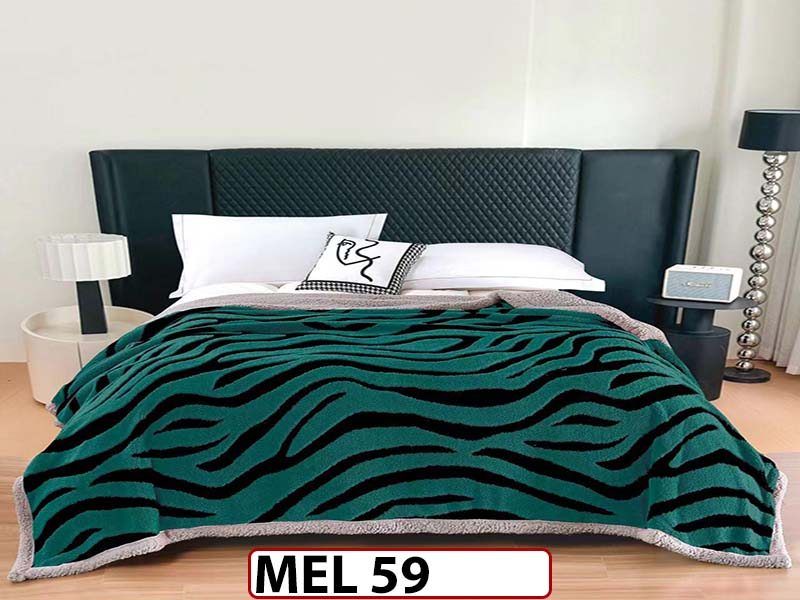 Patura Pufoasa Cocolino cu Blanita cu Fermoar 200x230cm - MEL 59
