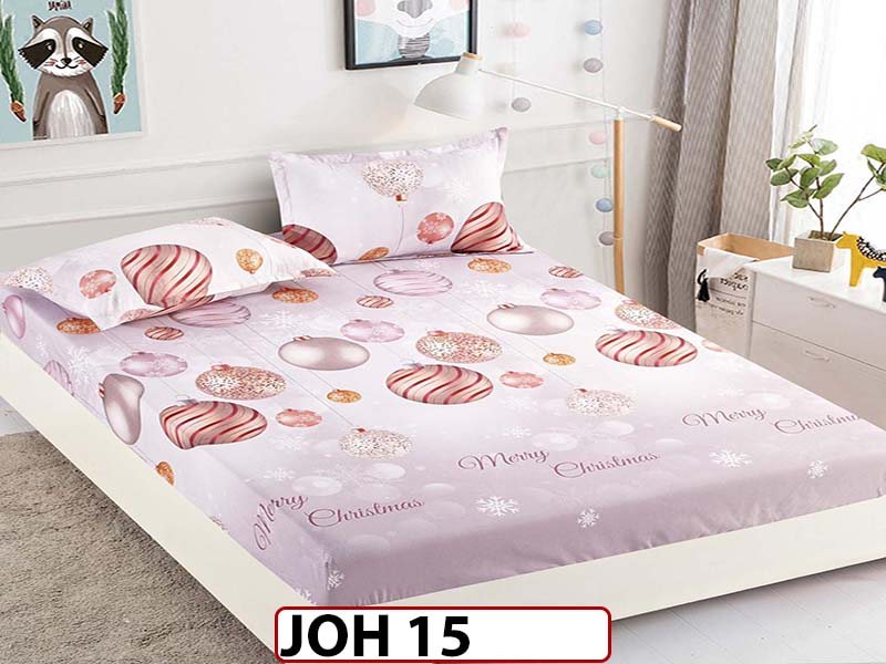 Husa de Pat din Finet + 2 Fete de Perne - Saltea 180x200 - Pat 2 Persoane - JOH 15