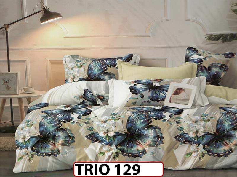 Lenjerie din finet  6 piese  - TRIO 129