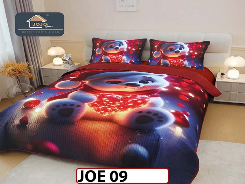 Cuvertura cu 3 piese IMPRIMATA DIGITAL -  JOE 09