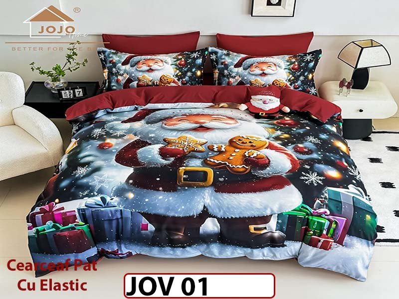 Lenjerie 5D din Finet 6 piese cu Elastic - JOV 01