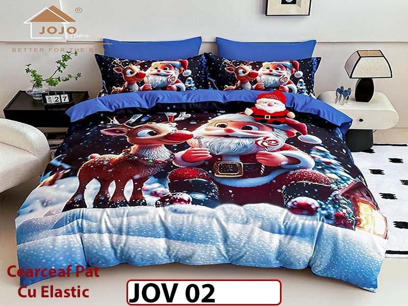 Lenjerie 5D din Finet 6 piese cu Elastic - JOV 02