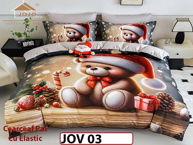 Lenjerie 5D din Finet 6 piese cu Elastic - JOV 03