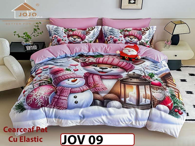 Lenjerie 5D din Finet 6 piese cu Elastic - JOV 09