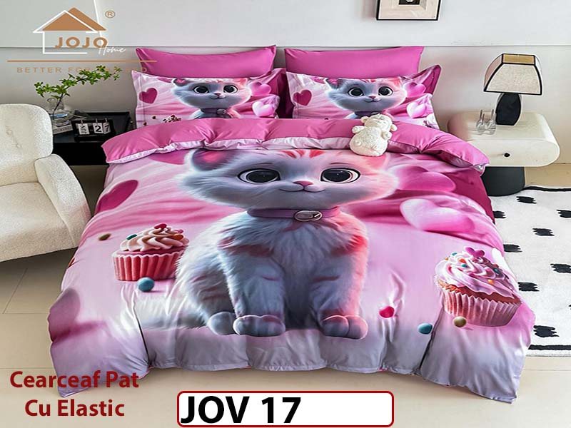Lenjerie 5D din Finet 6 piese cu Elastic - JOV 17