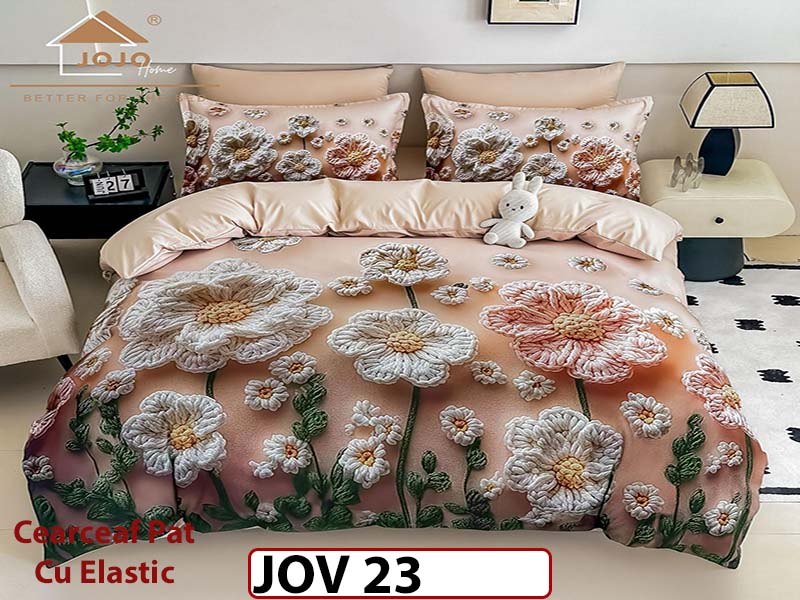 Lenjerie 5D din Finet 6 piese cu Elastic - JOV 23