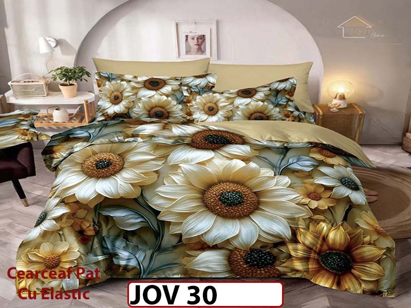 Lenjerie 5D din Finet 6 piese cu Elastic - JOV 30
