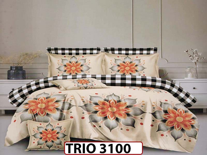 Lenjerie din finet 8 Piese - TRIO 3100