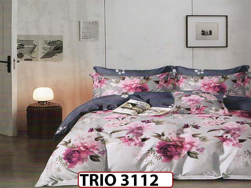 Lenjerie din finet 8 Piese - TRIO 3112