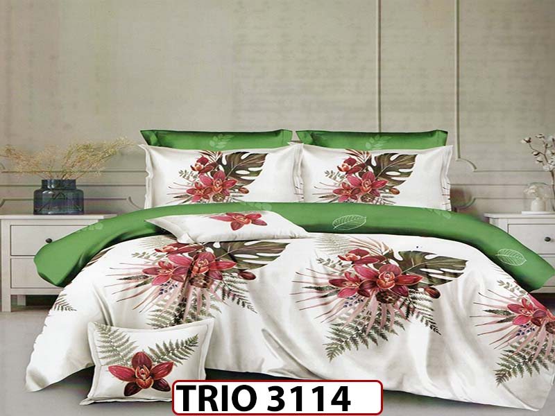 Lenjerie din finet 8 Piese - TRIO 3114