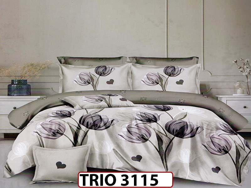 Lenjerie din finet 8 Piese - TRIO 3115